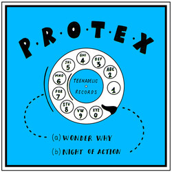 Protex Wonder Why  / Night Of Action USED VINYL 7INCH 45 RPM SINGLE