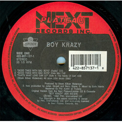 Boy Krazy Good Times With Bad Boys / That's What Love Can Do VINYL 12" USED