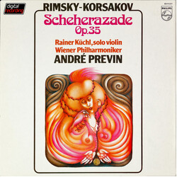 Nikolai Rimsky-Korsakov / Rainer Küchl / Wiener Philharmoniker / André Previn Scheherazade Op. 35 Vinyl LP USED