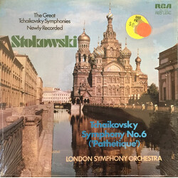 Pyotr Ilyich Tchaikovsky / Leopold Stokowski / The London Symphony Orchestra Symphony No. 6 In B Minor Op. 74, "Pathetique" Vinyl LP USED