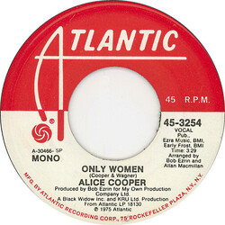 Alice Cooper Only Women USED VINYL 7INCH PROMO STEREO MONO