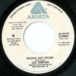 Jack Tempchin Peaceful Easy Feeling USED VINYL 7INCH SINGLE PROMO