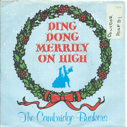 The Cambridge Buskers Ding Dong Merrily On High USED VINYL 7INCH 45 RPM