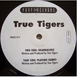 True Tigers Playing Games / Skandalouz USED VINYL 12INCH