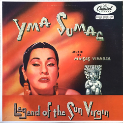 Yma Sumac Legend Of The Sun Virgin Vinyl LP USED