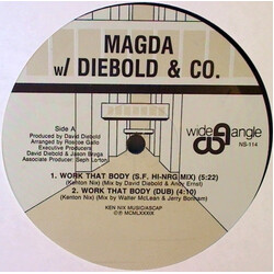 Magda (2) / Diebold & Co. Work That Body USED VINYL 12INCH