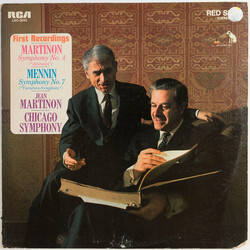Jean Martinon / Peter Mennin / The Chicago Symphony Orchestra First Recordings - Symphony No. 4 "Altitudes" / Symphony No. 7 "Variation-Symphony" Viny