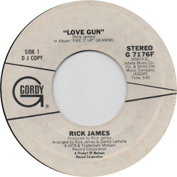 Rick James Love Gun USED VINYL 7INCH 45 RPM SINGLE PROMO