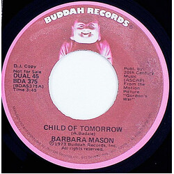 Barbara Mason Child Of Tomorrow USED VINYL 7INCH 45 RPM SINGLE PROMO