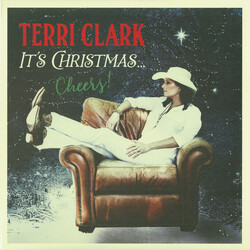 Terri Clark It's Christmas ... Cheers! Vinyl LP USED
