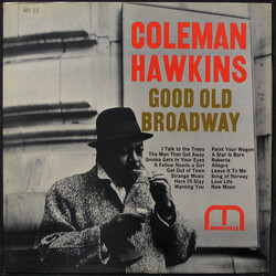 Coleman Hawkins Good Old Broadway Vinyl LP USED