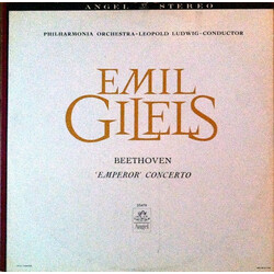 Emil Gilels / Ludwig van Beethoven / Philharmonia Orchestra / Leopold Ludwig 'Emperor' Concerto Vinyl LP USED