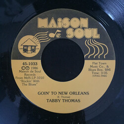Tabby Thomas Goin' To New Orleans USED VINYL 7INCH 45 RPM