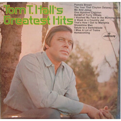 Tom T. Hall Tom T. Hall's Greatest Hits Vinyl LP USED