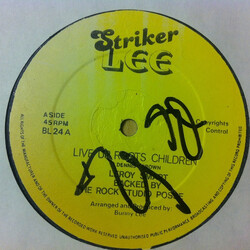 Leroy Smart / Bunny Lee / Rock Studio Posse Live Up Roots Children / Roots Version USED VINYL 12INCH 45 RPM