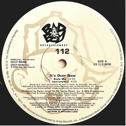 112 It's Over Now USED VINYL 12INCH 33 S RPM SINGLE PROMO