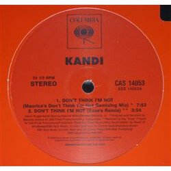 Kandi Don't Think I'm Not USED VINYL 12INCH PROMO 33 S RPM