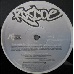 Roscoe Smooth Sailin' USED VINYL 12INCH PROMO