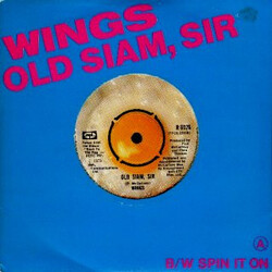 Wings (2) Old Siam, Sir VINYL 7" USED
