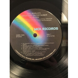Al Jolson The World's Greatest Entertainer Vinyl LP USED