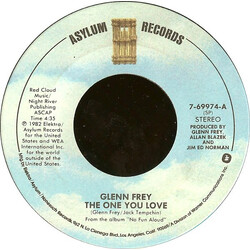 Glenn Frey The One You Love / All Those Lies USED VINYL 7"