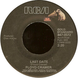 Floyd Cramer Last Date / San Antonio Rose VINYL 7" USED