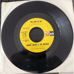 Andraé Crouch & The Disciples You Gave To Me USED VINYL 7INCH 45 RPM SINGLE PROMO