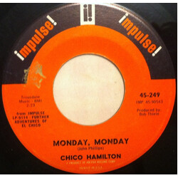 Chico Hamilton Monday, Monday / Evil Eye USED VINYL 7INCH 45 RPM
