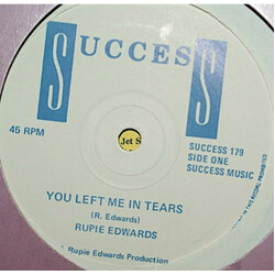 Rupie Edwards You Left Me In Tears USED VINYL 12INCH