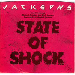 The Jacksons State Of Shock USED VINYL 7INCH 45 RPM SINGLE PROMO