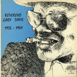 Rev. Gary Davis 1935-1949 Vinyl LP USED