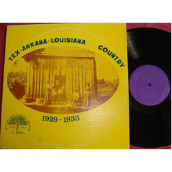 Various Tex-Arkana-Louisiana Country 1929-1933 Vinyl LP USED