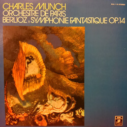 Hector Berlioz / Orchestre De Paris / Charles Munch Symphonie Fantastique OP. 14 Vinyl LP USED