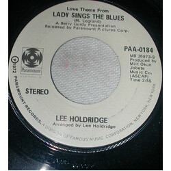 Lee Holdridge Love Theme From Lady Sings The Blues USED VINYL 7INCH 45 RPM STEREO