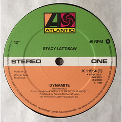 Stacy Lattisaw Dynamite / Dreaming VINYL 12" USED