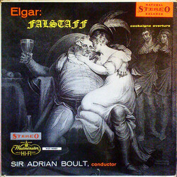 Sir Edward Elgar / The Philharmonic Promenade Orchestra / Sir Adrian Boult Falstaff Vinyl LP USED