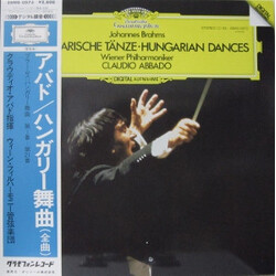 Johannes Brahms / Wiener Philharmoniker / Claudio Abbado 21 Ungarische Tänze Vinyl LP USED