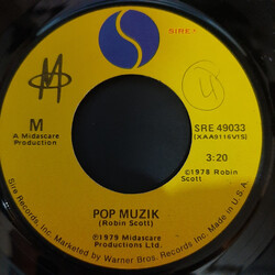 M (2) Pop Muzik USED VINYL 7INCH 45 RPM SINGLE