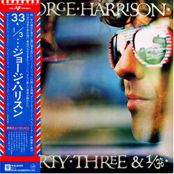 George Harrison Thirty Three & 1/3 Vinyl LP USED