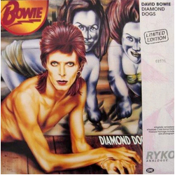 David Bowie Diamond Dogs Vinyl LP USED