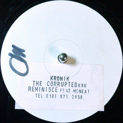 Corrupted Cru / MC Neat Reminisce USED VINYL 12INCH 45 RPM WHITE LABEL