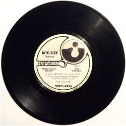 Various Bite-Size USED VINYL 7INCH 33 S RPM COMPILATION PROMO