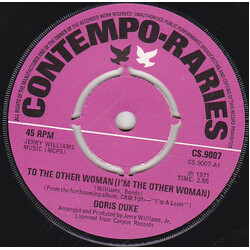Doris Duke To The Other Woman (I'm The Other Woman) / Feet Start Walking USED VINYL 7INCH 45 RPM SINGLE