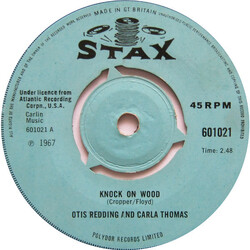 Otis Redding / Carla Thomas Knock On Wood Vinyl 7" USED