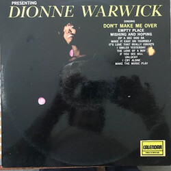 Dionne Warwick Presenting Dionne Warwick Vinyl LP USED