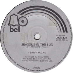 Terry Jacks Seasons In The Sun USED VINYL 7INCH 45 RPM SINGLE