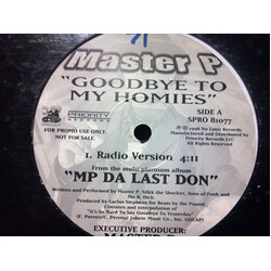 Master P Goodbye To My Homies USED VINYL 12INCH PROMO