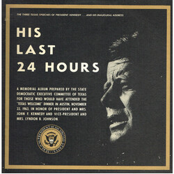 John F. Kennedy His Last 24 Hours Vinyl LP USED