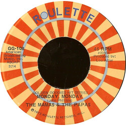 The Mamas & The Papas Monday, Monday / Look Through My Window Vinyl 7" USED