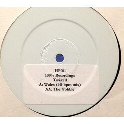 Bogey Man Wales / The Wobble USED VINYL 12INCH 45 RPM PROMO WHITE LABEL